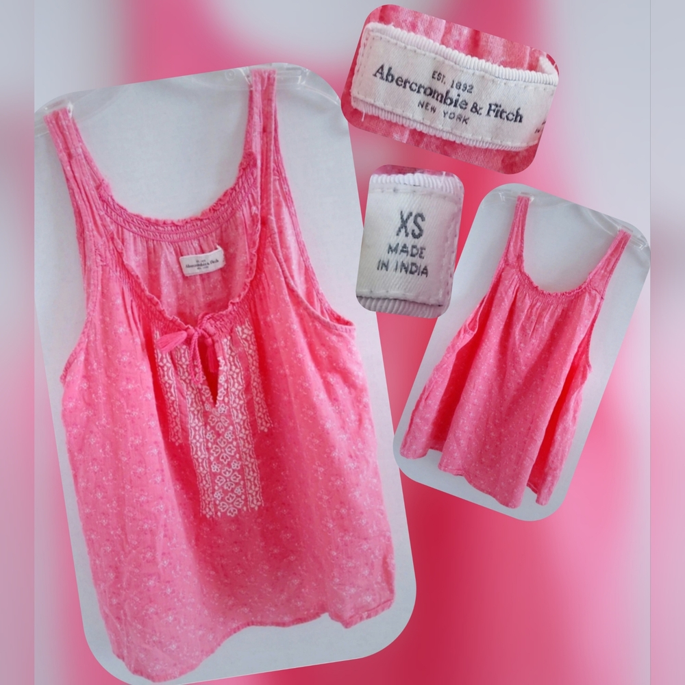 Abercrombie & Fitch Pink Tank Top Size XS